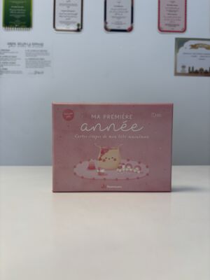 MA PREMIÈRE ANNÉE - CARTES ÉTAPES DE MON BÉBÉ MUSULMAN - VERSION FILLE