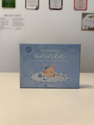 MA PREMIÈRE ANNÉE - CARTES ÉTAPES DE MON BÉBÉ MUSULMAN - VERSION GARÇON
