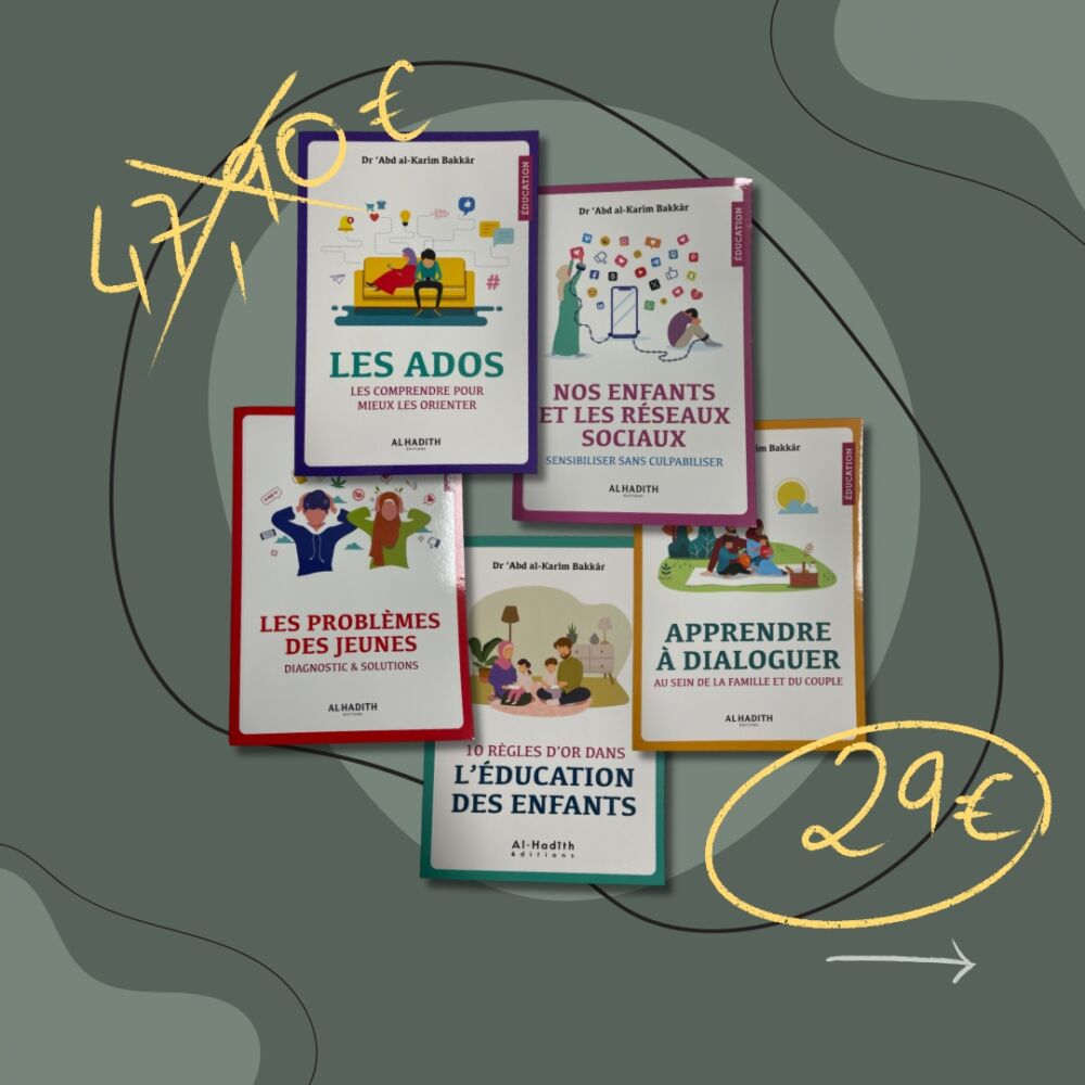 PACK 7 LIVRES - éducation