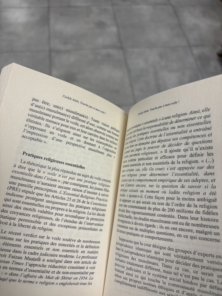 TOUCHE PAS À MON VOILE - Farhat Amin (anissa éditions) – Image 3