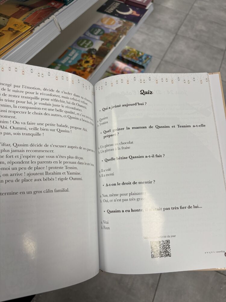UN SOIR UNE HISTOIRE AVEC QASSIM ET TESNIM - UN RAMADAN EN FAMILLE - Tome 1 (éditions waladi) – Image 4