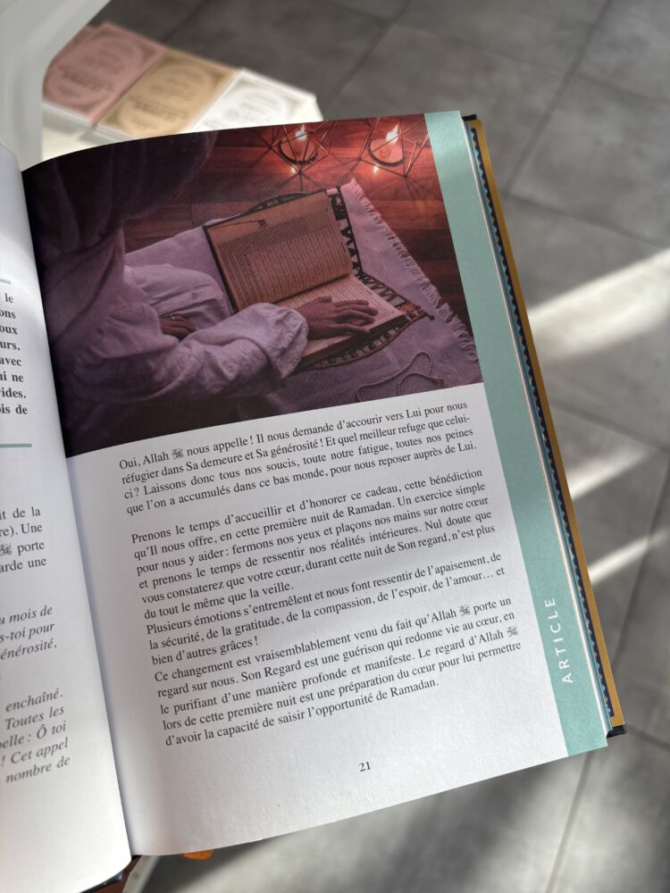 PLANNER 30 JOURS DE MÉDITATION POUR RAMADAN - Souad El Mansouri (éditions al bouraq) – Image 3