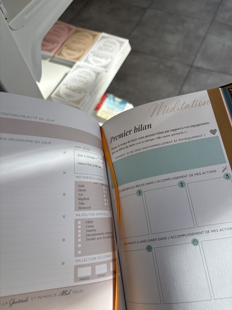 PLANNER 30 JOURS DE MÉDITATION POUR RAMADAN - Souad El Mansouri (éditions al bouraq) – Image 5