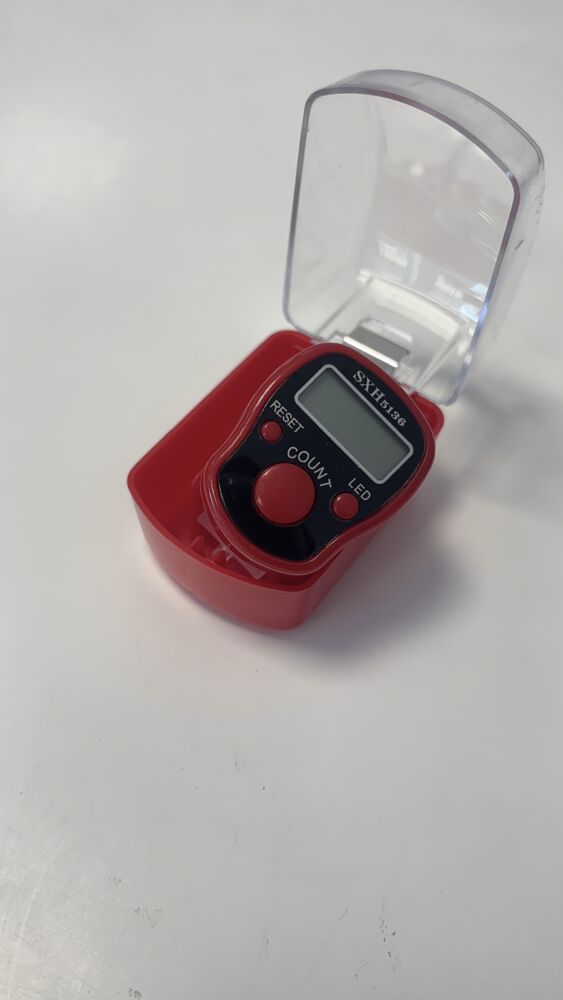 TASBIH ÉLECTRONIQUE – rouge 1