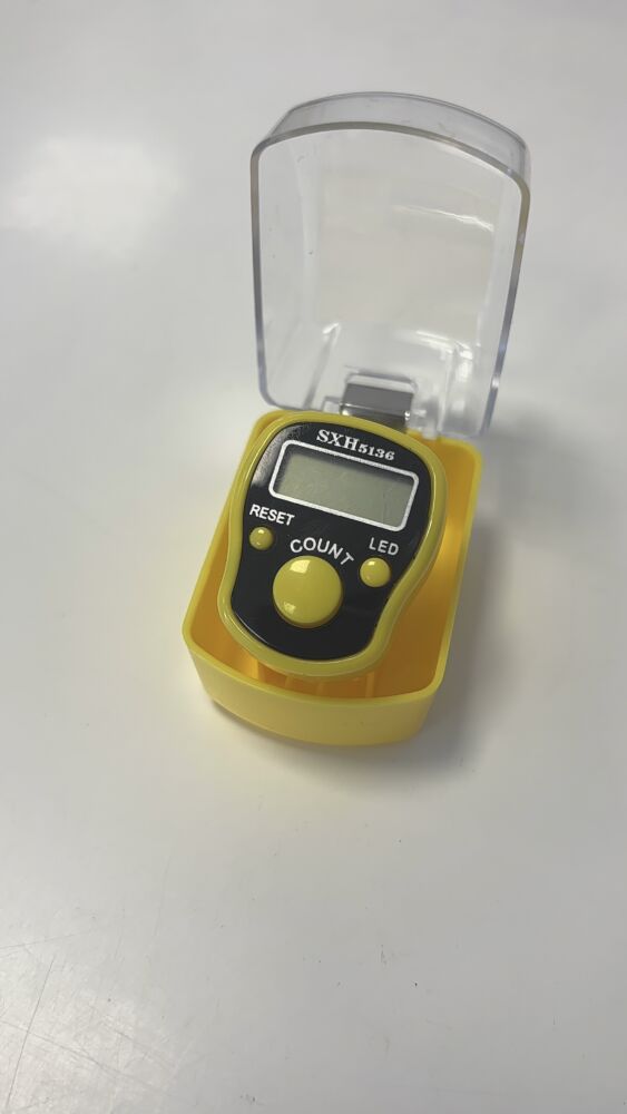 TASBIH ÉLECTRONIQUE – jaune 1