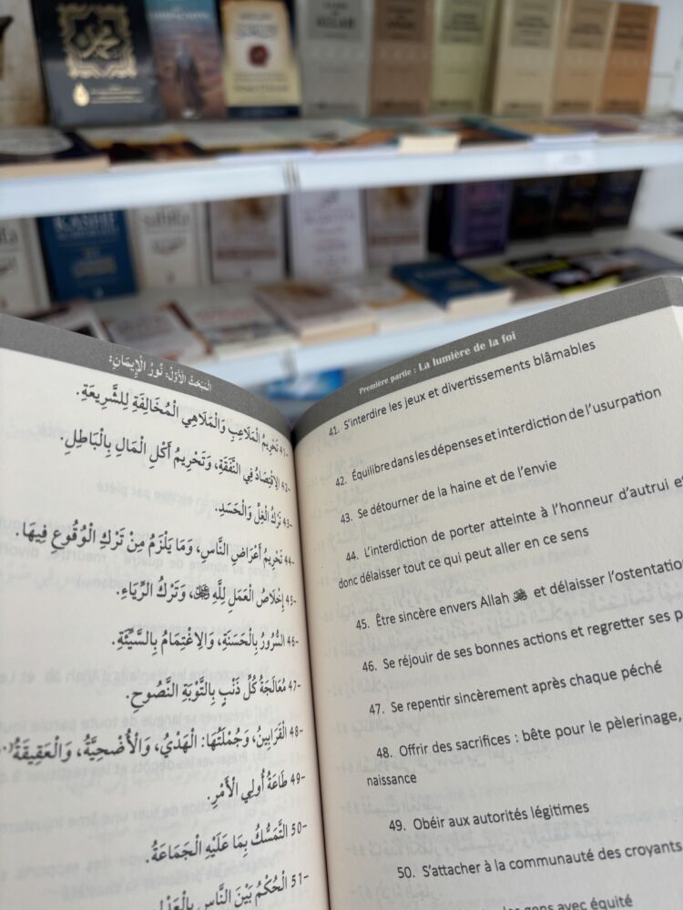 LA LUMIÈRE DE LA FOI ET LES TÉNÈBRES DE L'HYPOCRISIE - Sa'id. Al Qahtani (éditions Dar al muslim) (texte ar/fr) – Image 3