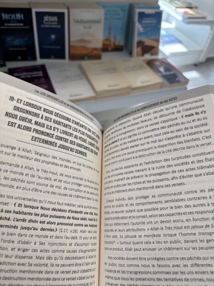 LES LOIS UNIVERSELLES ET LES CONSÉQUENCES DE NOS ACTES - Cheikh Sa'd Ash Shathri (éditions le droit chemin) – Image 3