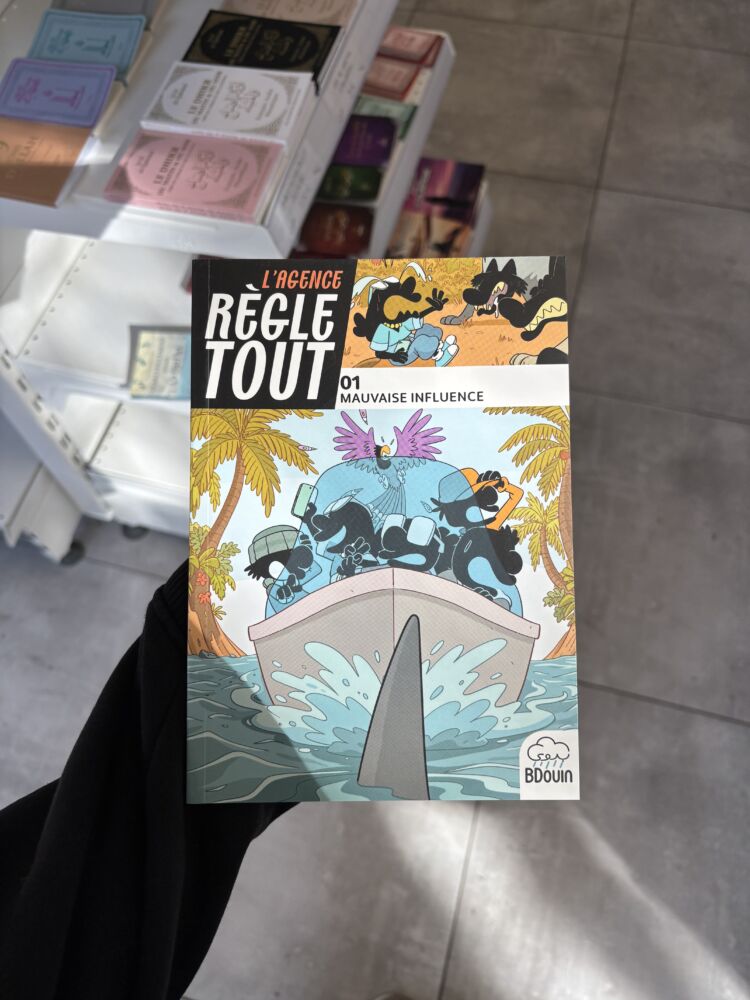 L’AGENCE RÈGLE TOUT – 1.MAUVAISE INFLUENCE (editions bdouin)